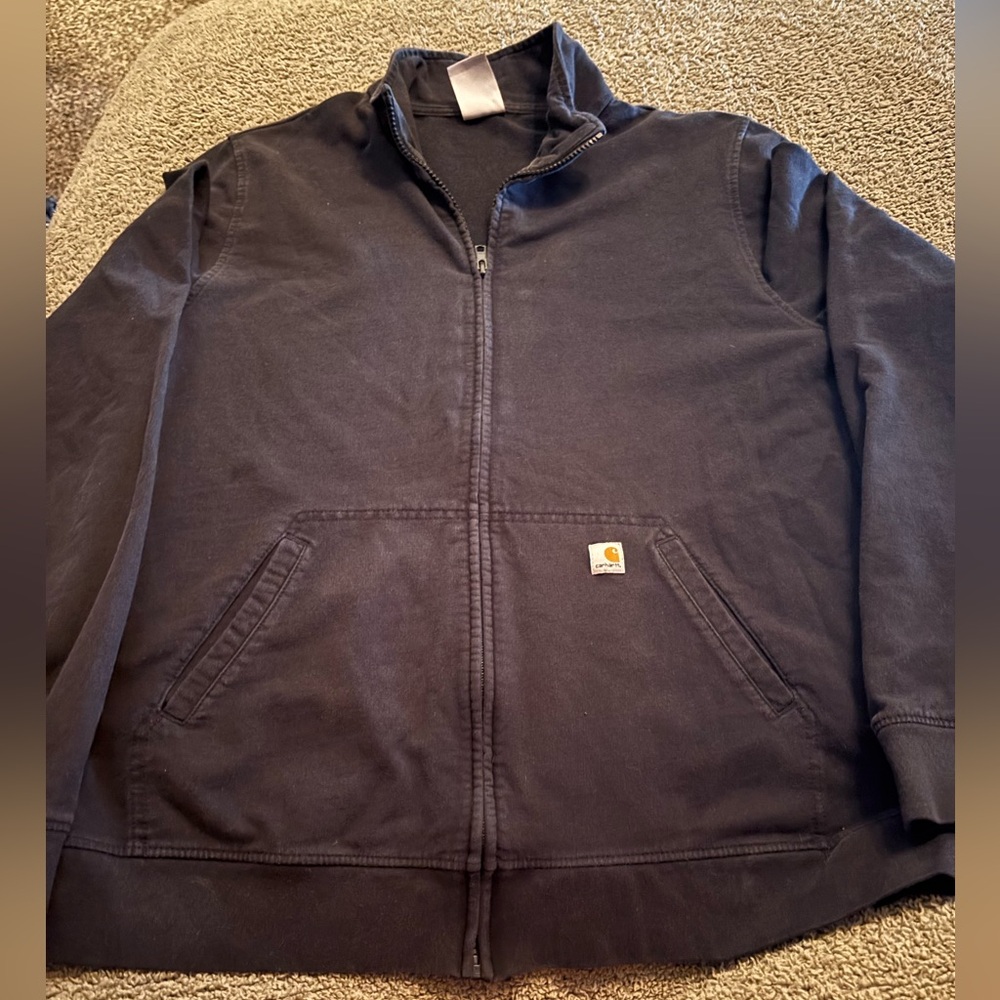 Carhartt full zip sweat shirt